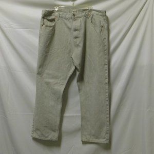 Member's Property Raw Denim Grey Jeans